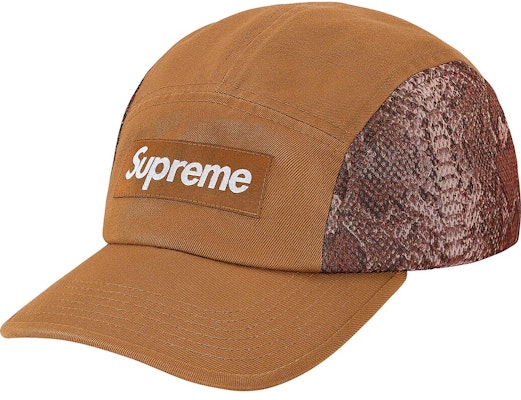Supreme Topi Camp Jaring Ular Cokelat Buy Supreme Topi Camp Jaring Ular Cokelat