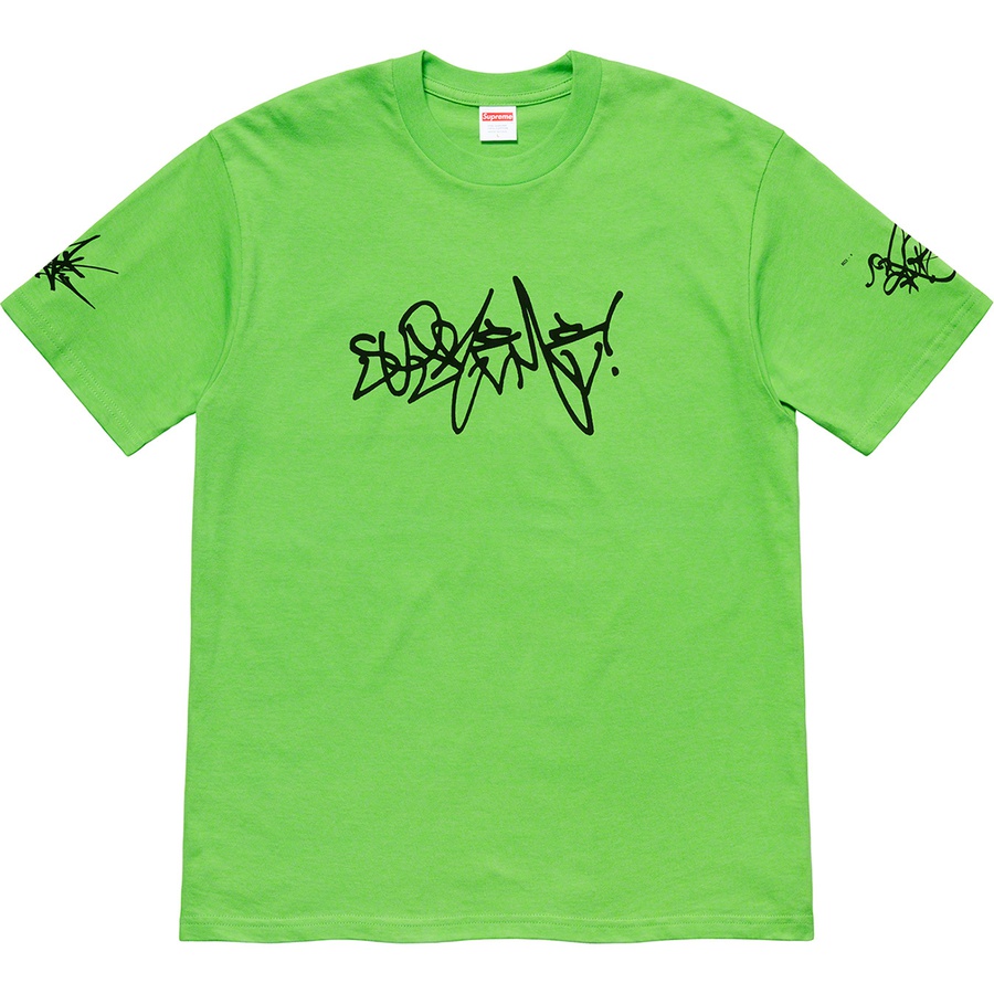 Supreme Rammellzee Tag Tee Green - Novelship