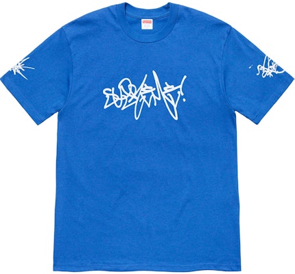 Supreme Rammellzee 标签T恤 皇家蓝 Buy Supreme Rammellzee 标签T恤 皇家蓝