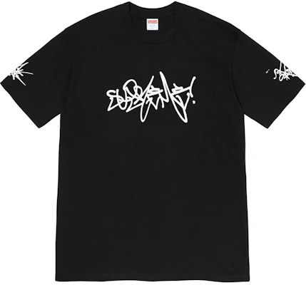 Supreme Rammellzee Kaos Tag Hitam Buy Supreme Rammellzee Kaos Tag Hitam