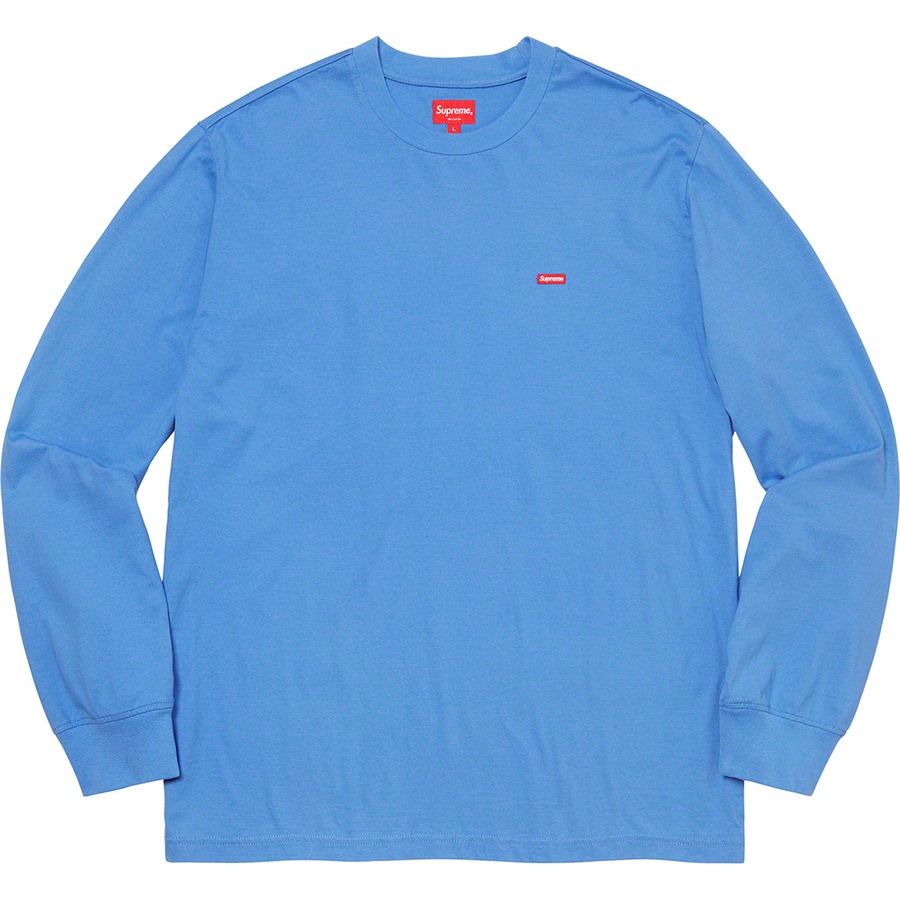 Supreme Small Box L/S Tee Light Royal