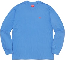 Supreme Small Box L/S Tee Light Royal
