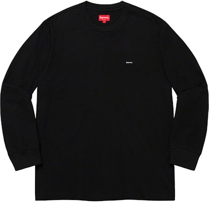 Supreme Camiseta Negra Manga Larga con Pequeño Cuadro. Buy Supreme Camiseta Negra Manga Larga con Pequeño Cuadro.