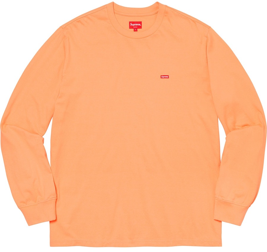 supreme-small-box-l-s-tee-peach