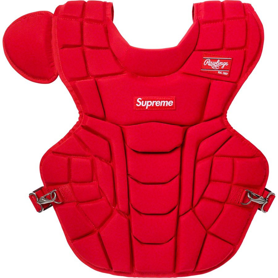 Supreme Rawlings Catcher's Chest Protector Red - Novelship