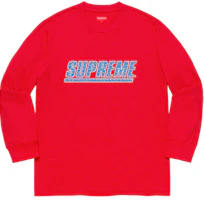 Supreme Studded L/S Top Red Supreme Studded L/S Top Red