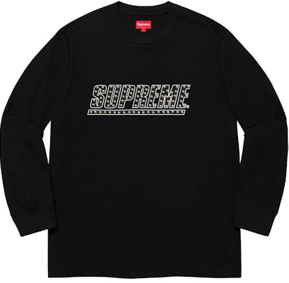 Supreme Studded L/S Top Black Buy Supreme Studded L/S Top Black
