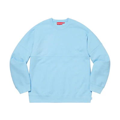Supreme Stars Crewneck Ice Blue