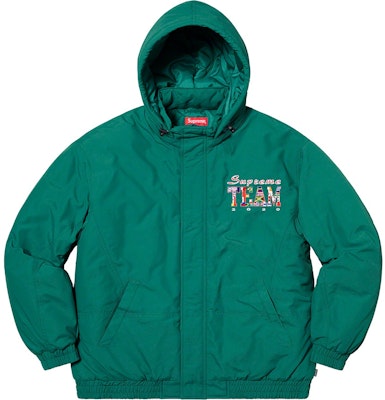 Supreme Team Puffy Jacket Teal Buy Supreme Team Puffy Jacket Teal