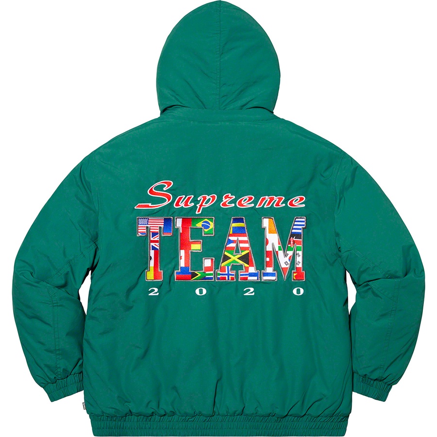 supremeオンライン状態supreme team pullover jacket ...