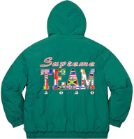 Order Supreme Team Puffy Jacket Teal