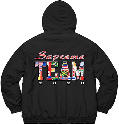 Supreme Team Puffy Jacket Black Order Supreme Team Puffy Jacket Black