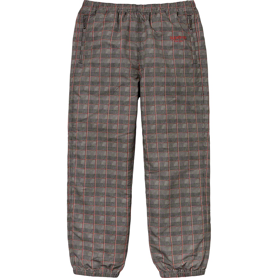 Supreme Track Pant Tan Glen Plaid - Novelship