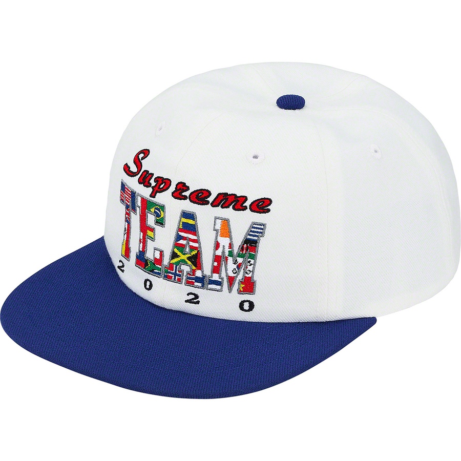 Supreme Supreme Team 6-Panel White
