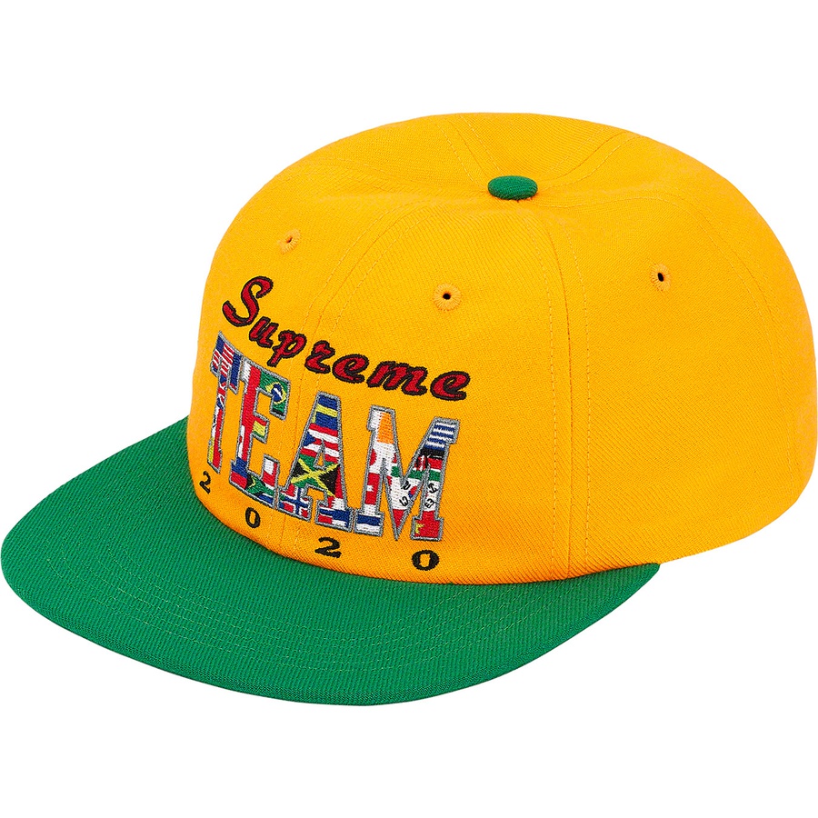 Supreme Team 6-Panel Yellow