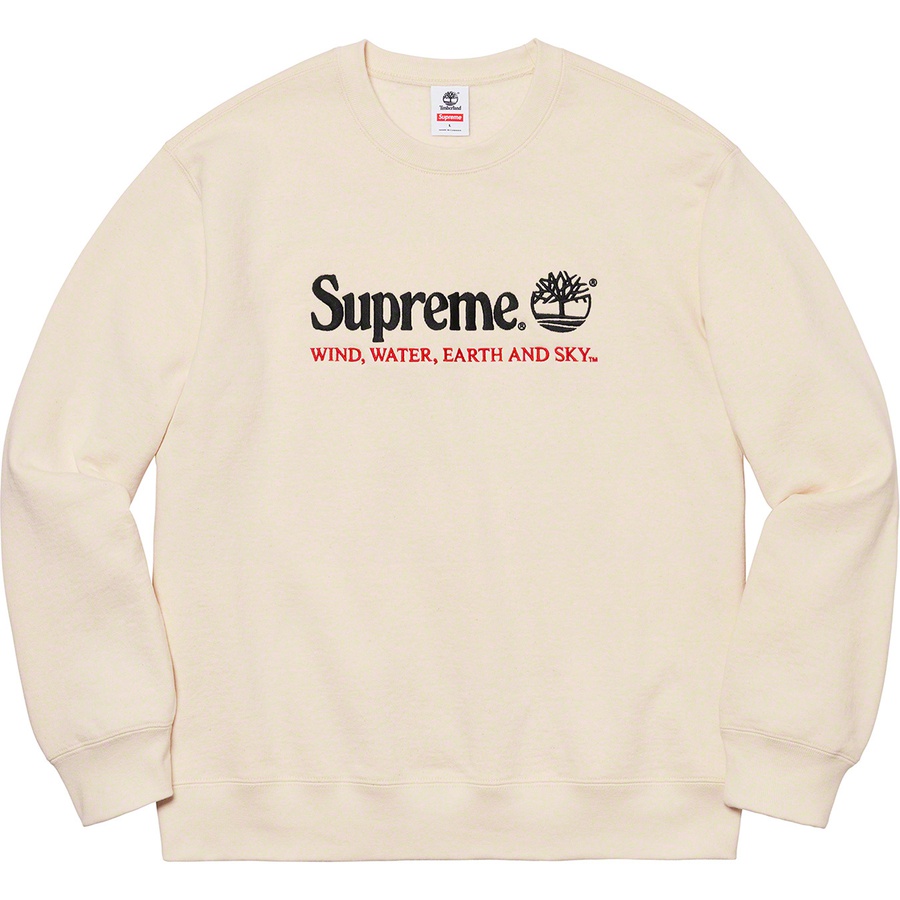 Supreme x Timberland Crewneck Natural