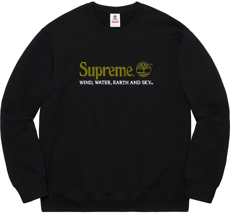 supreme-timberland-crewneck-black