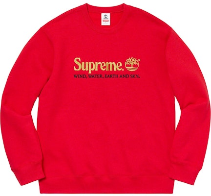 Supreme x Timberland Atasan Merah Buy Supreme x Timberland Atasan Merah