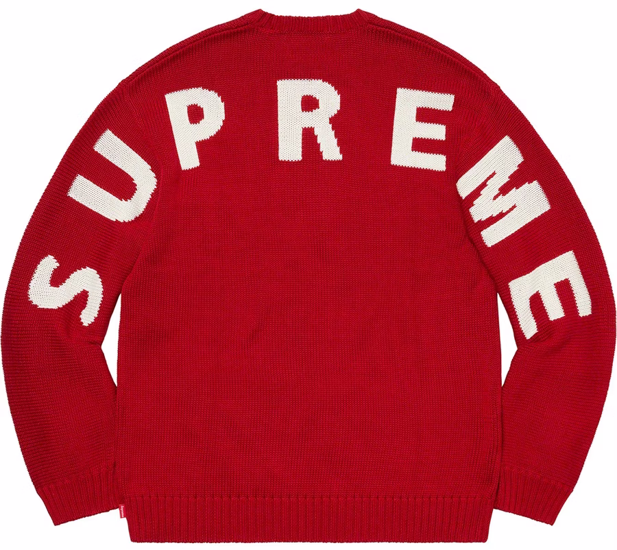 supreme-back-logo-sweater-red