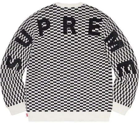 Supreme 背面標誌格紋毛衣 Buy Supreme 背面標誌格紋毛衣