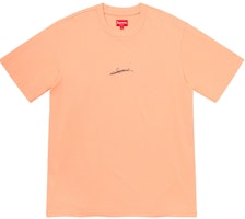 Supreme Signature S/S Top Peach