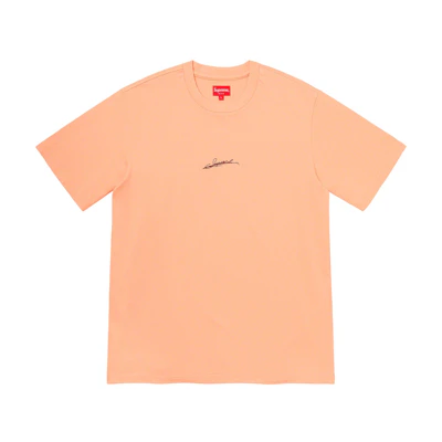Supreme Signature S/S Top Peach