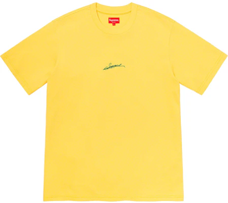 Supreme 标志性短袖上衣 黄色 Buy Supreme 标志性短袖上衣 黄色