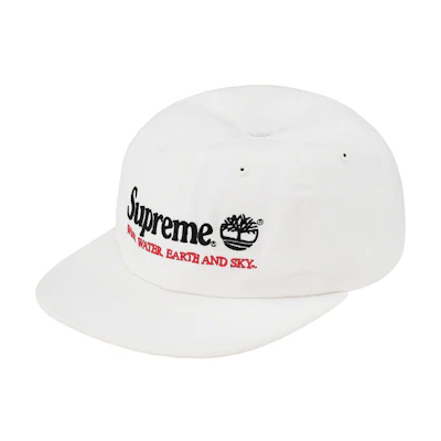 Supreme Timberland 6-Panel White