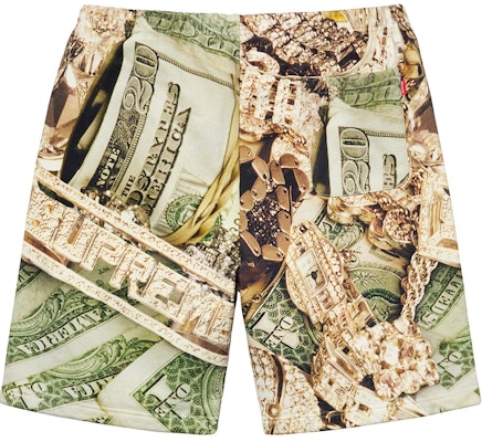 Supreme 闪闪发光绿色短裤 Order Supreme 闪闪发光绿色短裤