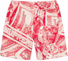 Order Supreme Bling Sweatshort Red