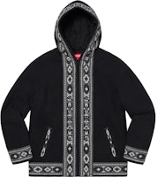 Supreme Woven Hooded Jacket Black