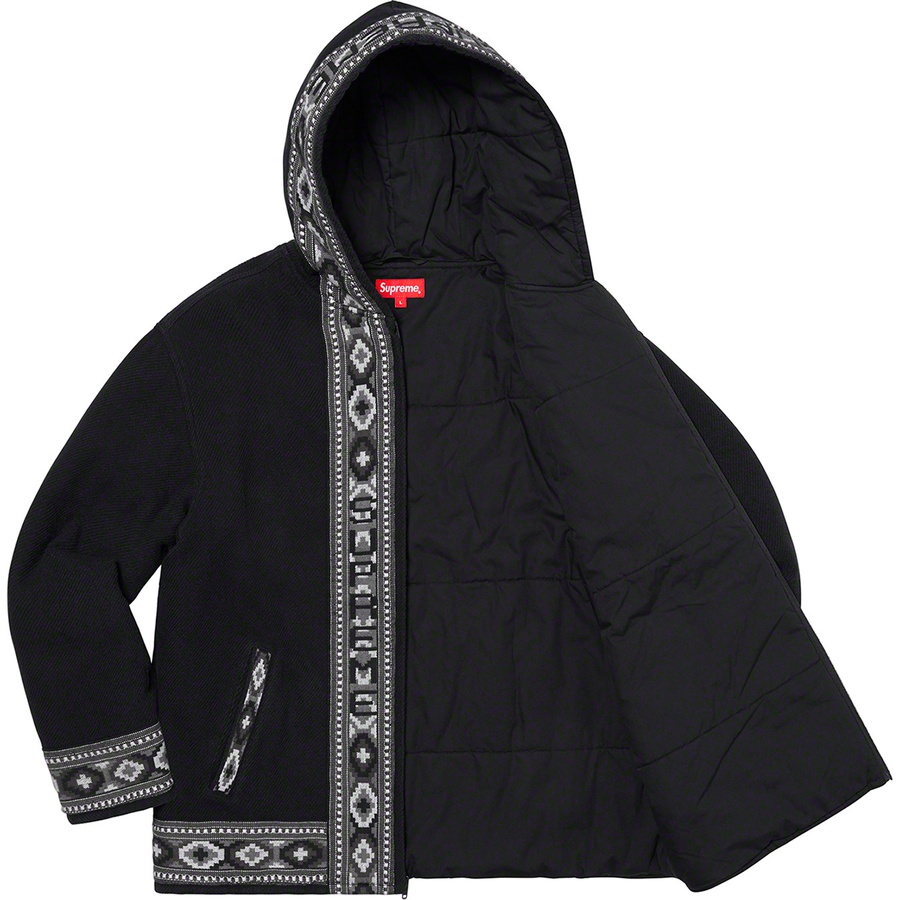 Supreme Woven Hooded Jacket Black - Novelship