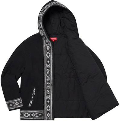 Supreme Woven Hooded Jacket Black Order Supreme Woven Hooded Jacket Black