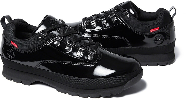 Supreme x Timberland Patent Leather Euro Hiker Low 'Black' TB0A2DJ9 Order Supreme x Timberland Patent Leather Euro Hiker Low 'Black' TB0A2DJ9