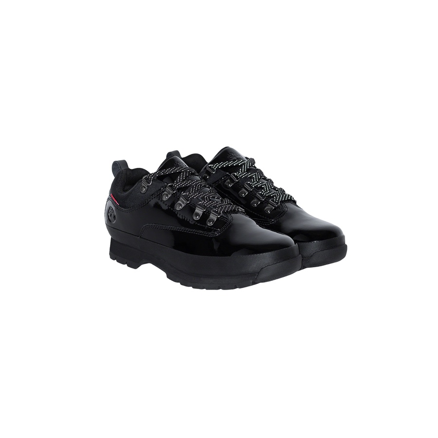 Supreme x Timberland Patent Leather Euro Hiker Low 'Black