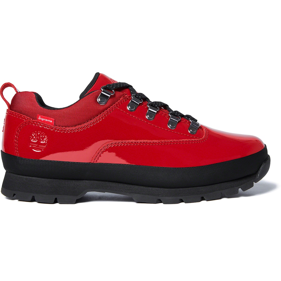 Supreme red shoes on sale