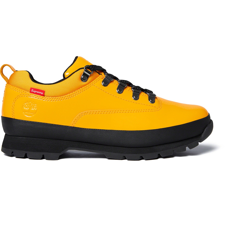 Supreme x Timberland Patent Leather Euro Hiker Low 'Yellow