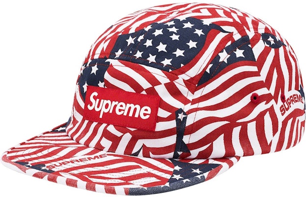 Supreme洗水斜纹布野营帽 (春夏20) 旗帜款 Buy Supreme洗水斜纹布野营帽 (春夏20) 旗帜款