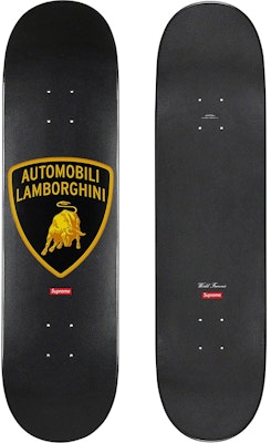 Dek Skateboard Supreme Automobili Lamborghini Hitam Buy Dek Skateboard Supreme Automobili Lamborghini Hitam