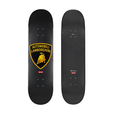 Supreme Automobili Lamborghini Deck Black
