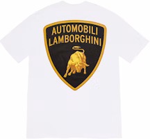 Supreme Automobili Lamborghini Tee White Supreme Automobili Lamborghini Tee White