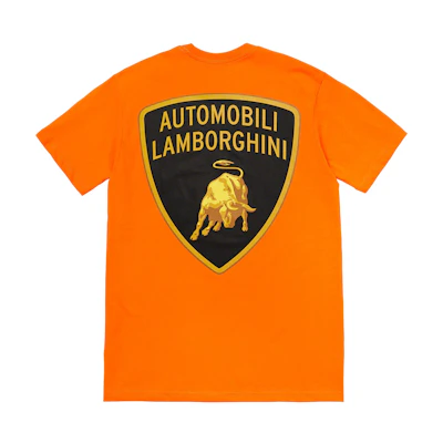 Supreme Automobili Lamborghini Tee Orange