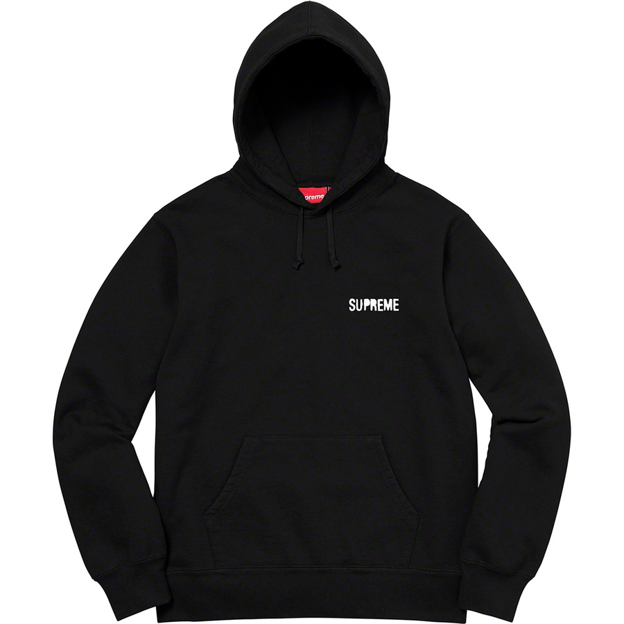 Buy Supreme Restless Youth Hooded Sweatshirt Black Novelship