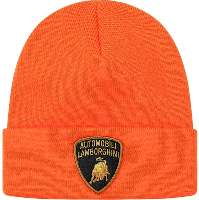 Supreme automobili lamborghini beanie Clearance