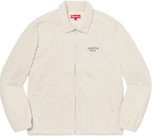 Supreme Wide Wale Corduroy Harrington Jacket Natural Supreme Wide Wale Corduroy Harrington Jacket Natural