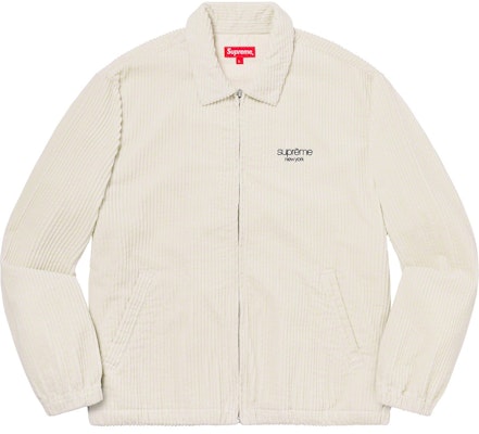 Supreme Jaket Harrington Corduroy Wide Wale Warna Natural Buy Supreme Jaket Harrington Corduroy Wide Wale Warna Natural