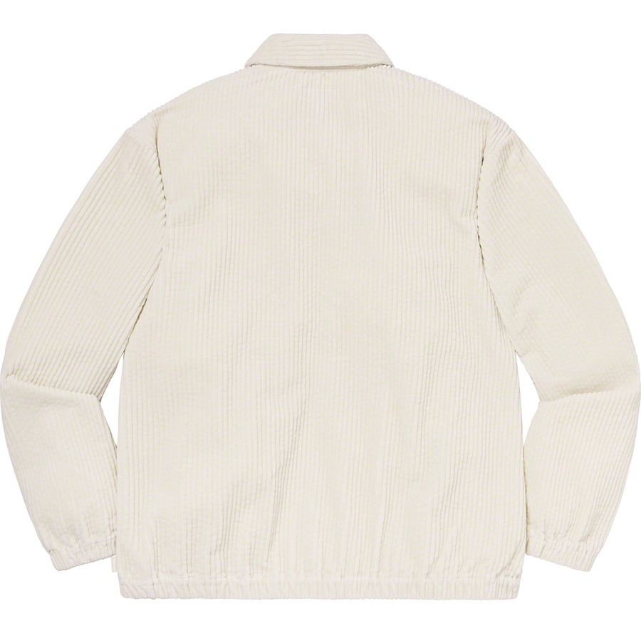 Order Supreme太畝コーデュロイハリントンジャケット (ナチュラル)
