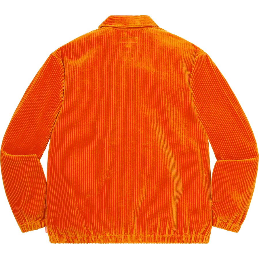 Supreme Wide Wale Corduroy Harrington Jacket Orange - Novelship