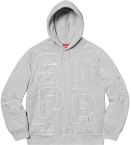 슈프림 컷아웃 레터 후디 (헤더 그레이)
Buy 슈프림 컷아웃 레터 후디 (헤더 그레이)