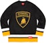 Buy Supreme Automobili Lamborghini 黑色冰球球衣